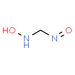 ChemSpider 2D Image | N-Hydroxy-1-nitrosomethanamine | CH4N2O2