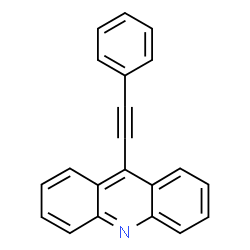 ChemSpider 2D Image | 9-(Phenylethynyl)acridine | C21H13N