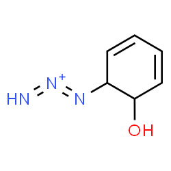 ChemSpider 2D Image | 1-(6-Hydroxy-2,4-cyclohexadien-1-yl)-1,2-triazadien-2-ium | C6H8N3O