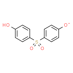 ChemSpider 2D Image | 4-[(4-Hydroxyphenyl)sulfonyl]phenolate | C12H9O4S