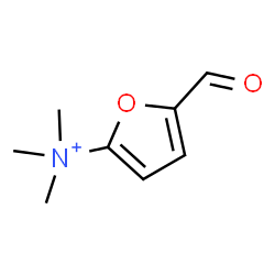 ChemSpider 2D Image | 5-Formyl-N,N,N-trimethyl-2-furanaminium | C8H12NO2