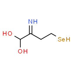 ChemSpider 2D Image | 2-Imino-4-selanyl-1,1-butanediol | C4H9NO2Se