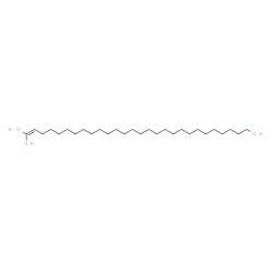 ChemSpider 2D Image | 1-Octacosene-1,1,28-triol | C28H56O3