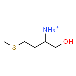 ChemSpider 2D Image | 1-Hydroxy-4-(methylsulfanyl)-2-butanaminium | C5H14NOS
