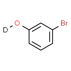 ChemSpider 2D Image | 3-Bromo(O-~2~H)phenol | C6H4DBrO