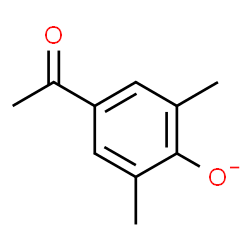 ChemSpider 2D Image | 4-Acetyl-2,6-dimethylphenolate | C10H11O2