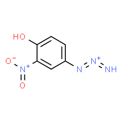 ChemSpider 2D Image | 1-(4-Hydroxy-3-nitrophenyl)-1,2-triazadien-2-ium | C6H5N4O3