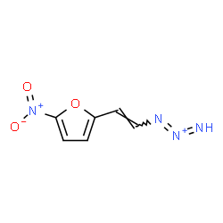 ChemSpider 2D Image | 1-[(E)-2-(5-Nitro-2-furyl)vinyl]-1,2-triazadien-2-ium | C6H5N4O3