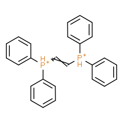 ChemSpider 2D Image | (E)-1,2-Ethenediylbis(diphenylphosphonium) | C26H24P2