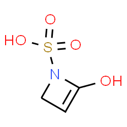 ChemSpider 2D Image | 4-Hydroxy-1(2H)-azetesulfonic acid | C3H5NO4S