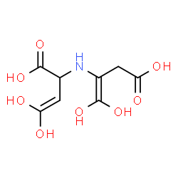 ChemSpider 2D Image | 2-[(3-Carboxy-1,1-dihydroxy-1-propen-2-yl)amino]-4,4-dihydroxy-3-butenoic acid | C8H11NO8