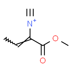 ChemSpider 2D Image | (2Z)-1-Methoxy-N-methylidyne-1-oxo-2-buten-2-aminium | C6H8NO2