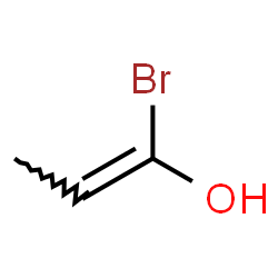 ChemSpider 2D Image | (1Z)-1-Bromo-1-propen-1-ol | C3H5BrO