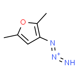 ChemSpider 2D Image | 1-(2,5-Dimethyl-3-furyl)-1,2-triazadien-2-ium | C6H8N3O