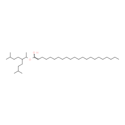ChemSpider 2D Image | (1E)-1-{[6-Methyl-3-(3-methylbutyl)-2-heptanyl]oxy}-1-docosen-1-ol | C35H70O2