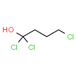 ChemSpider 2D Image | 1,1,4-Trichloro-1-butanol | C4H7Cl3O