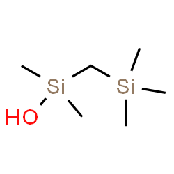 ChemSpider 2D Image | Dimethyl[(trimethylsilyl)methyl]silanol | C6H18OSi2
