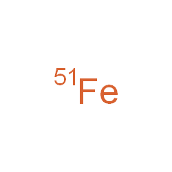 ChemSpider 2D Image | (~51~Fe)Iron | 51Fe