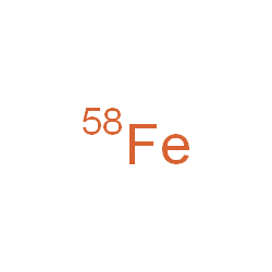 ChemSpider 2D Image | (~58~Fe)Iron | 58Fe