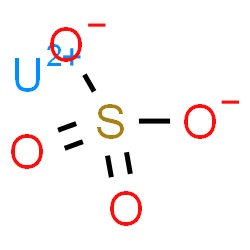 ChemSpider 2D Image | Uranium(2+) sulfate | O4SU