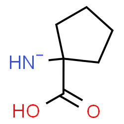 ChemSpider 2D Image | (1-Carboxycyclopentyl)azanide | C6H10NO2
