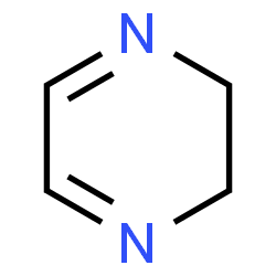 ChemSpider 2D Image | 2,3-Dihydropyrazine | C4H6N2