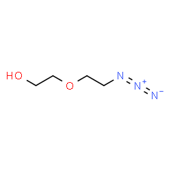 ChemSpider 2D Image | 2-(2-Azidoethoxy)ethanol | C4H9N3O2