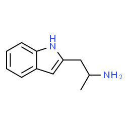 ChemSpider 2D Image | 1-(1H-Indol-2-yl)-2-propanamine | C11H14N2