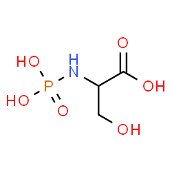 ChemSpider 2D Image | N-Phosphonoserine | C3H8NO6P