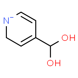 ChemSpider 2D Image | 4-(Dihydroxymethyl)-2H-pyridin-1-ide | C6H8NO2