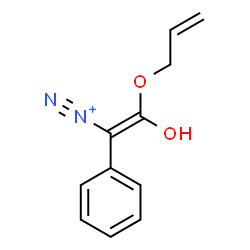 ChemSpider 2D Image | (Z)-2-(Allyloxy)-2-hydroxy-1-phenylethenediazonium | C11H11N2O2