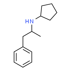 ChemSpider 2D Image | N-(1-Phenyl-2-propanyl)cyclopentanamine | C14H21N