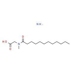 ChemSpider 2D Image | Ammonium lauroyl sarcosinate | C15H32N2O3