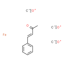 ChemSpider 2D Image | carbon monoxide; iron; (E)-4-phenylbut-3-en-2-one | C13H10FeO4
