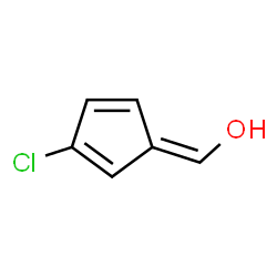 ChemSpider 2D Image | (E)-(3-Chloro-2,4-cyclopentadien-1-ylidene)methanol | C6H5ClO