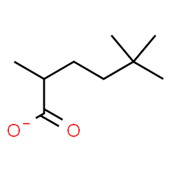 ChemSpider 2D Image | 2,5,5-Trimethylhexanoate | C9H17O2