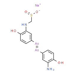 ChemSpider 2D Image | Neosalvarsan | C13H13As2N2NaO4S