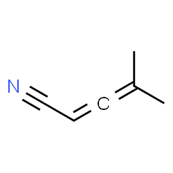 ChemSpider 2D Image | 4-Methyl-2,3-pentadienenitrile | C6H7N