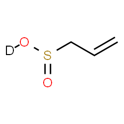 ChemSpider 2D Image | 2-Propene-1-(~2~H)sulfinic acid | C3H5DO2S