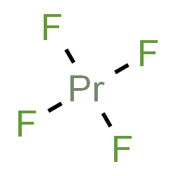 ChemSpider 2D Image | tetrafluoropraseodymium | F4Pr