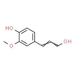 ChemSpider 2D Image | Coniferyl alcohol | C10H12O3