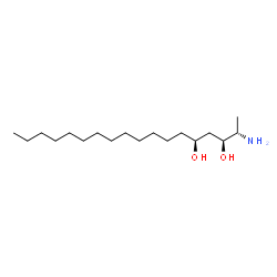 ChemSpider 2D Image | (2S,3S,5S)-2-Amino-3,5-octadecanediol | C18H39NO2