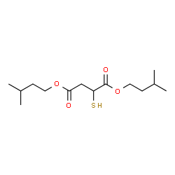 ChemSpider 2D Image | di-Isoamylthiomalate | C14H26O4S