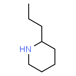 ChemSpider 2D Image | (+/-)-Coniine | C8H17N