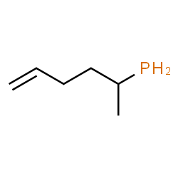ChemSpider 2D Image | 5-Hexen-2-ylphosphine | C6H13P