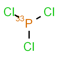 ChemSpider 2D Image | (~33~P)Phosphorous trichloride | Cl333P