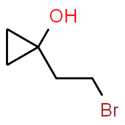 ChemSpider 2D Image | 1-(2-Bromoethyl)cyclopropanol | C5H9BrO