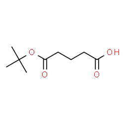 ChemSpider 2D Image | 5-tert-butoxy-5-oxopentanoic acid | C9H16O4
