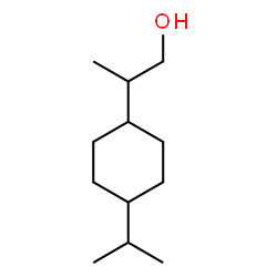 ChemSpider 2D Image | 2-(4-Isopropylcyclohexyl)-1-propanol | C12H24O