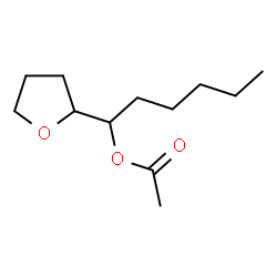 ChemSpider 2D Image | 1-(Tetrahydro-2-furanyl)hexyl acetate | C12H22O3